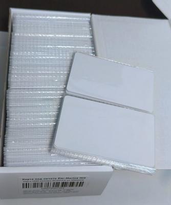 4100710367304 Карта Em-marine ISO Card, белая под печать без номера ПРЕМИУМ