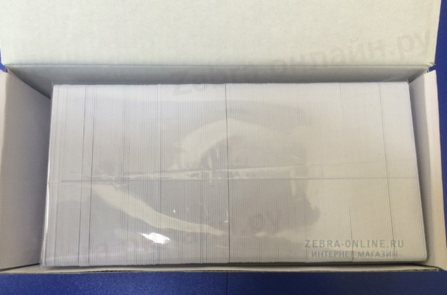 4100710367304 Карта Em-marine ISO Card, белая под печать без номера ПРЕМИУМ