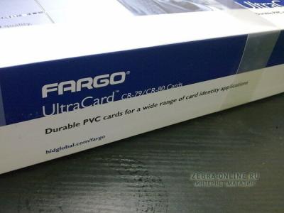 82266 UltraCard CR80 0.3 мм, пластиковая оригинальная наклейка PVC производства  США Поставка в коробках по 500 штук.