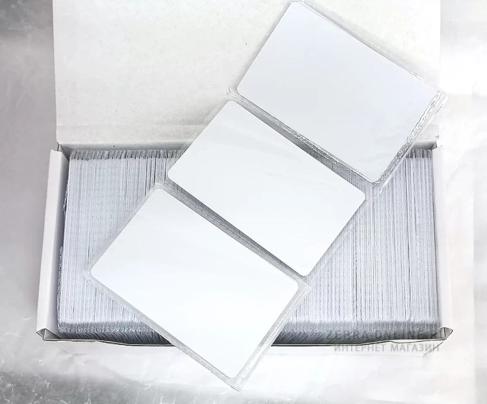 T5577 Тонкая перезаписываемая RFID карта под печать с чипом под прямую печать